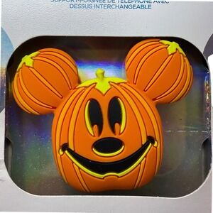 Disney Mickey Pumpkin PopSocket‎ Collectible Halloween Jack o Lantern New in Box